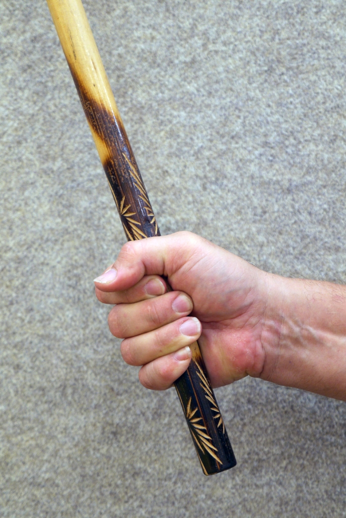 Carved and fire hardened Arnis stick Equipment Abanico GmbH & Co. KG