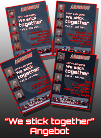 We stick together - Angebot