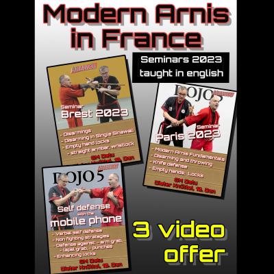Modern Arnis France 2023 seminars