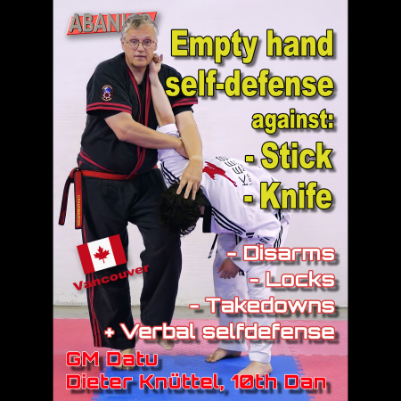 Empty hand self-defense against stick and knife - Vancouver - 3 - 2025
